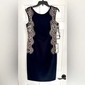 Adrianna Papell Midnight Blue Dress